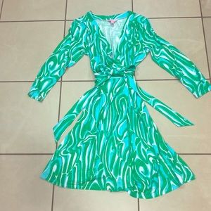 Lilly Pulitzer Wrap Dress Size M